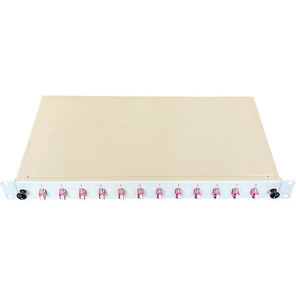 Paschke Spleissbox ausziehbar 19" 12x LCd OM4 PINK 443305-12SA